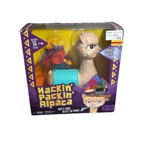 Mattel Games Hackin’ Packin’ Alpaca Game 2-4 Players 5+ New Other